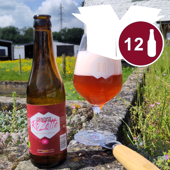 Ornoise RôZette Bio – Doos van 12 flessen van 33cl