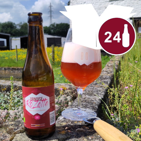 [ROZ-24C] Ornoise RôZette Bio – Doos van 24 flessen van 33cl